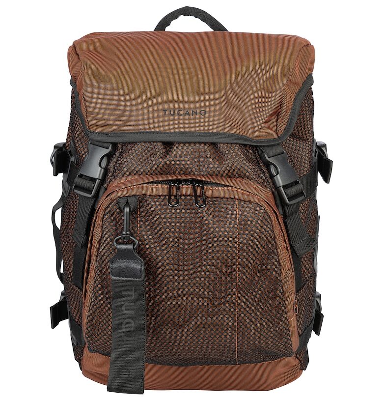 Раница с регулируема презрамка - Кафяв Tucano