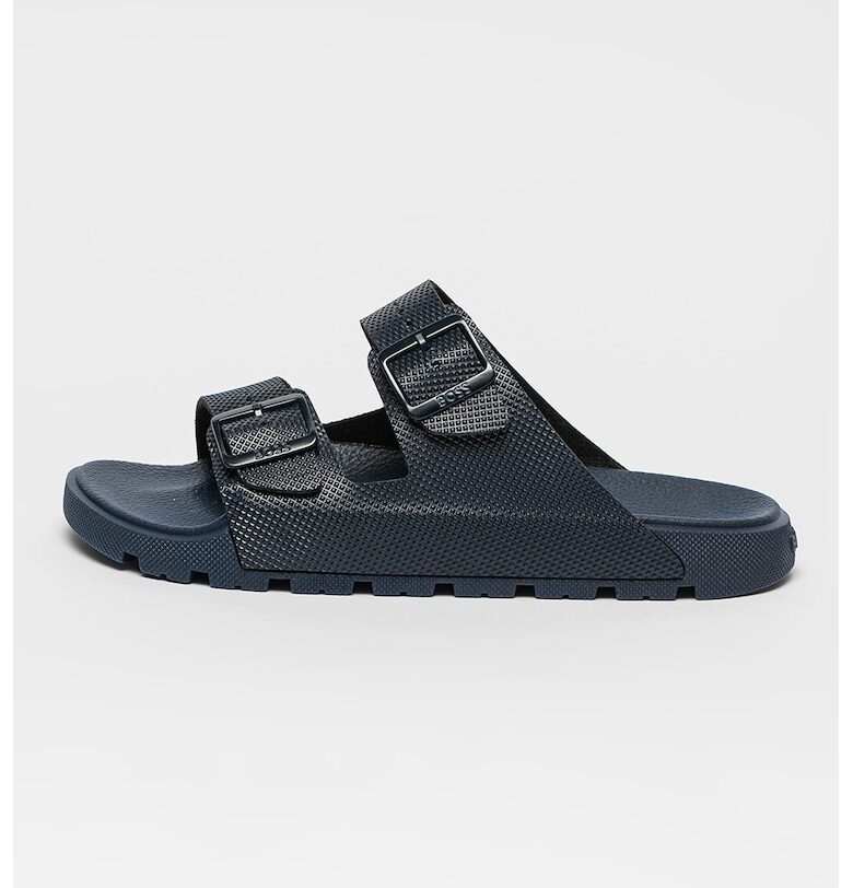 Релефни чехли Surfley с тока - Тъмносин BOSS