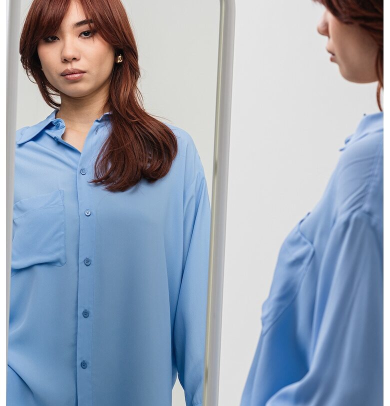 Риза Fedora с коприна - Лавандула MaxCo