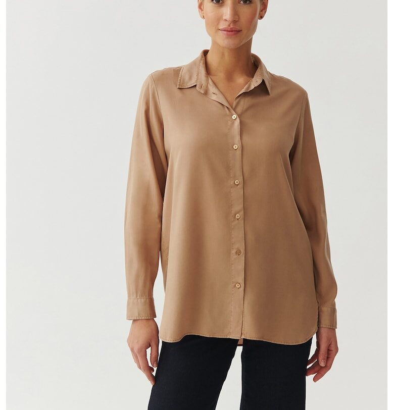 Риза Malba от лиосел - Светлокафяв Tatuum