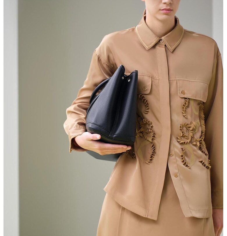 Риза с бродерии - Кафяв/Карамел Ipekyol