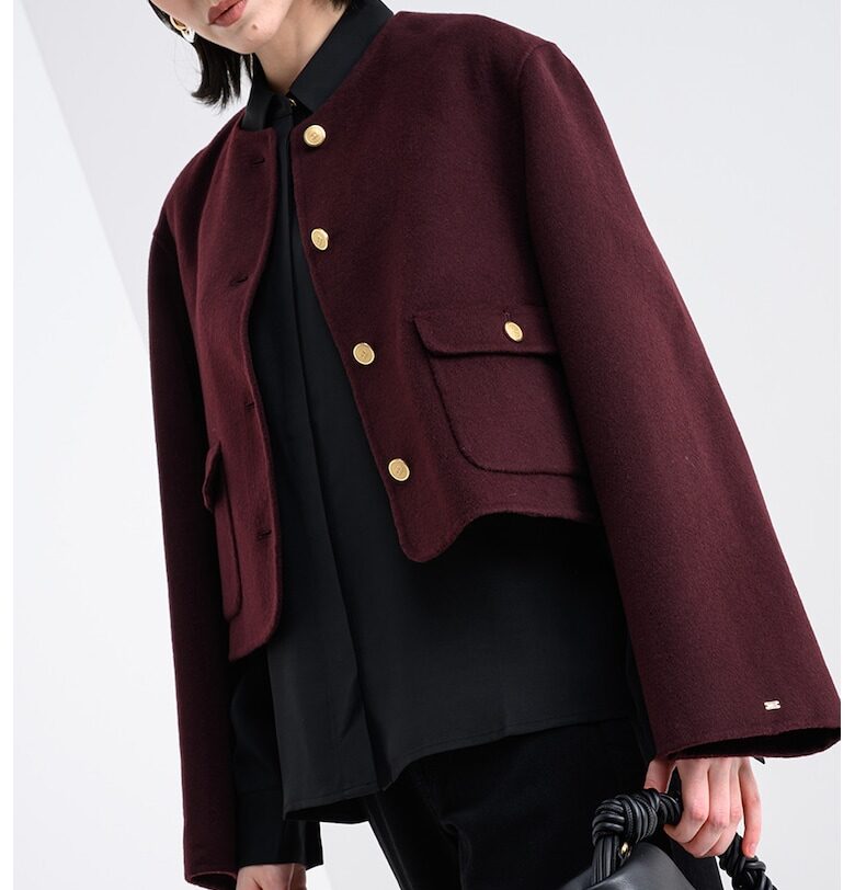 Риза с копчета на яката - Черен Tommy Hilfiger