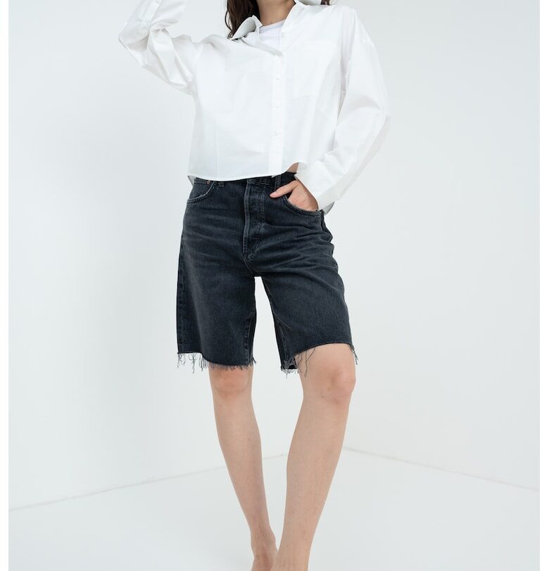 Риза с паднали ръкави - Мръснобял AGOLDE