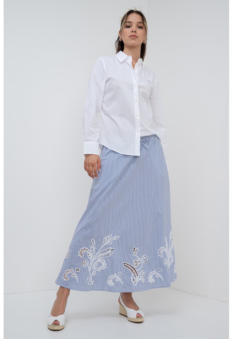 Риза със стандартна кройка - Бял Tommy Hilfiger