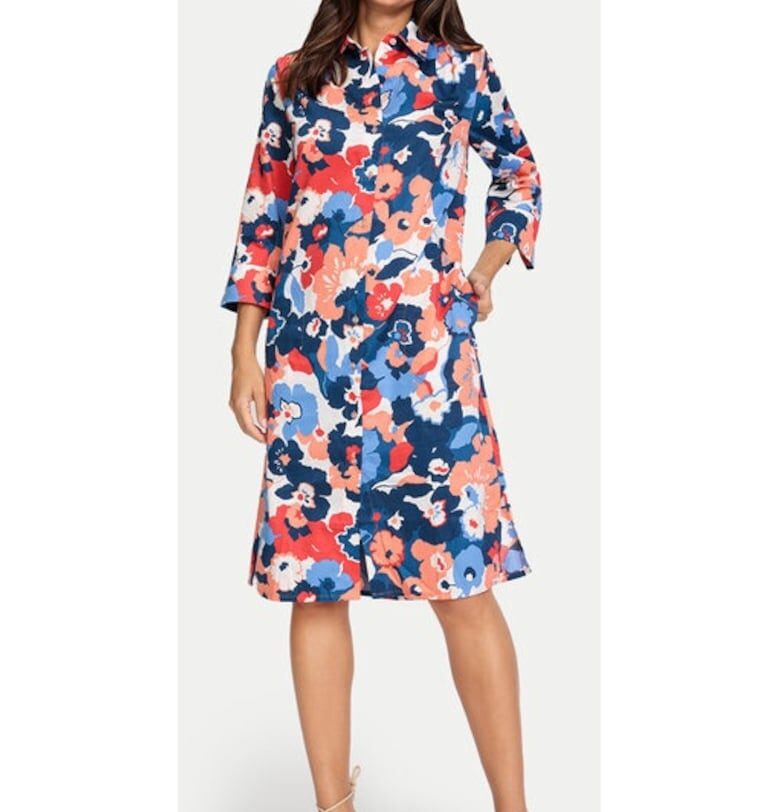 Рокля -  67034 - Памук - Многоцветна Olsen