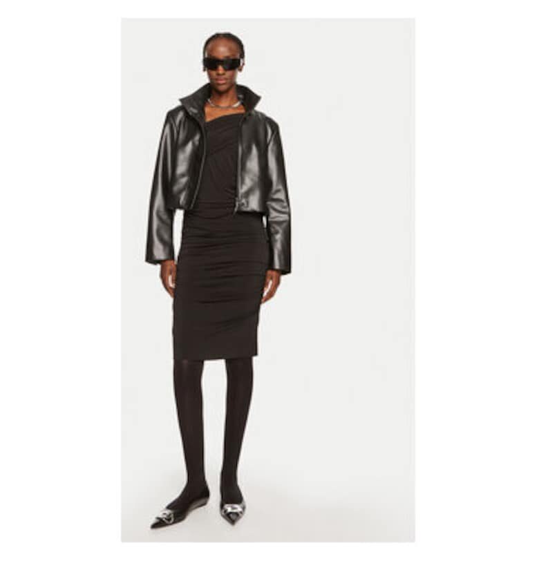 Рокля Birger T Mikkelsen за Женски ден - DAY65243227 - Полиестер - S INTL - Черна Day Birger