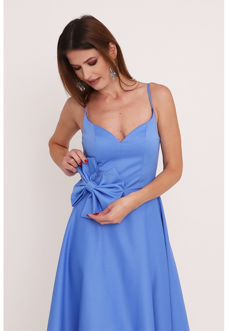 Рокля Lyra с панделка - Небесносин Ilona Andreoiu