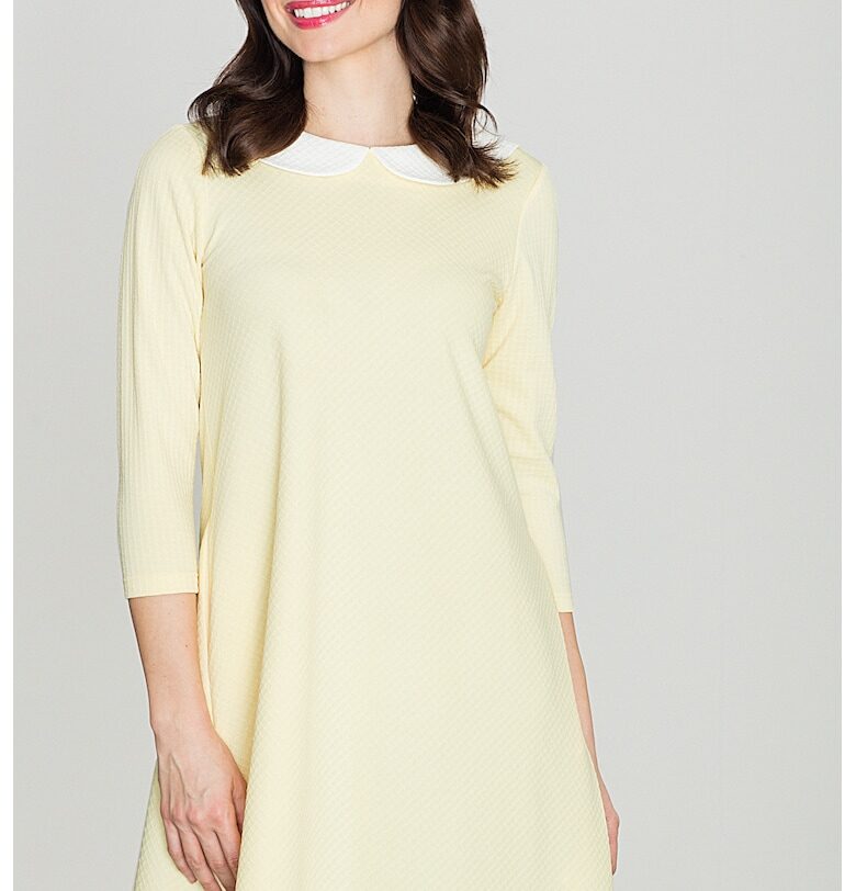 Рокля - Ленитиф - К218 - жълта - полиестер Lenitif