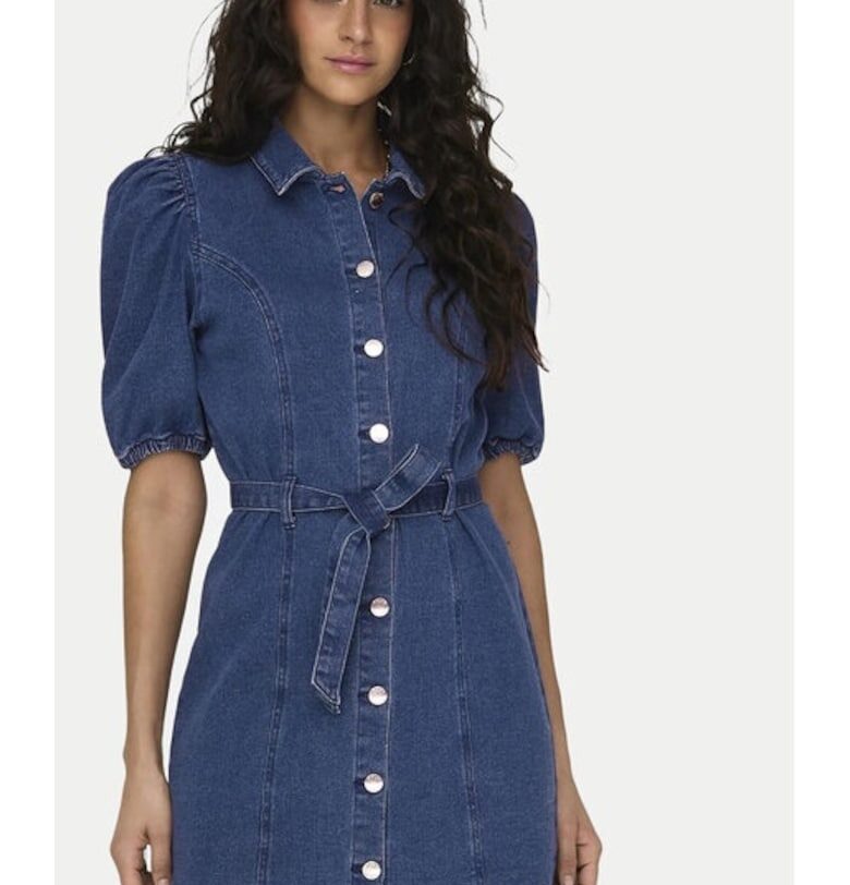 Рокля - Само - 2611 - Памук - Синя Only