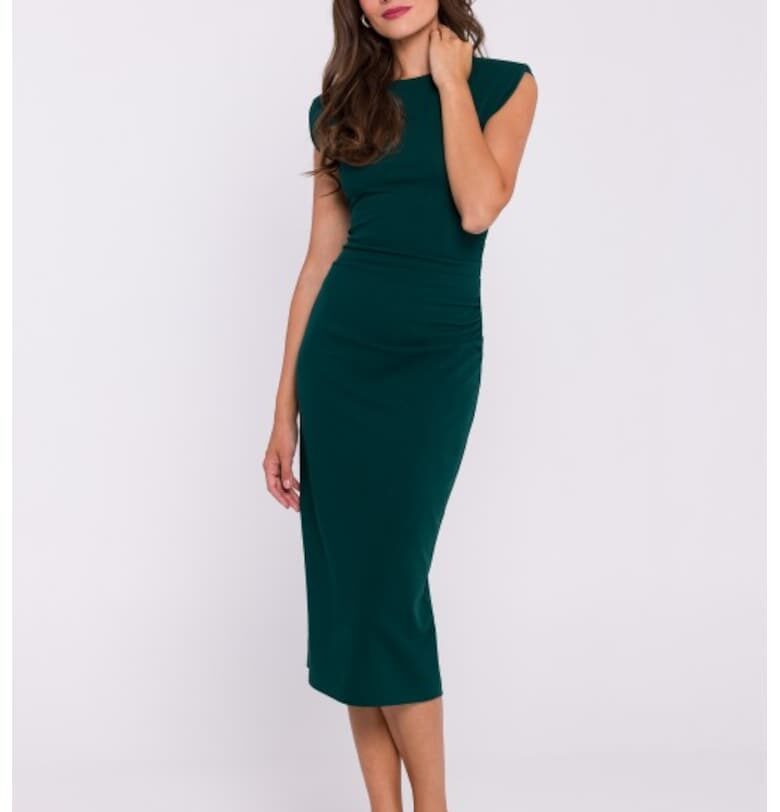 Рокля без ръкави  Зелен Stylove