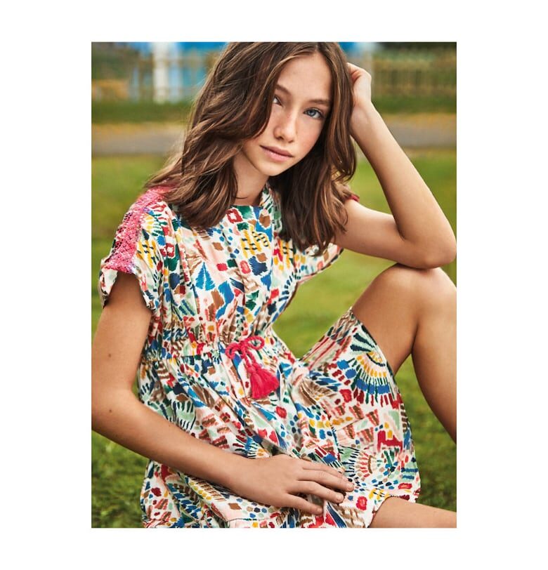 Рокля за момиче  302085989 Памук Многоцветна - Многоцветен Mayoral