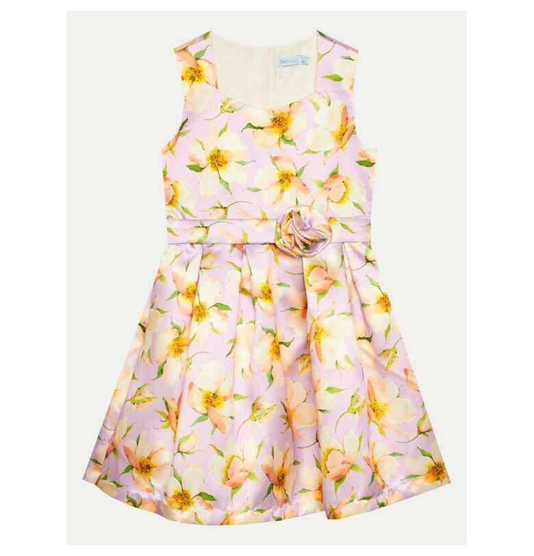 Рокля за момиче -  34886 - полиестер - лилаво Abel  Lula