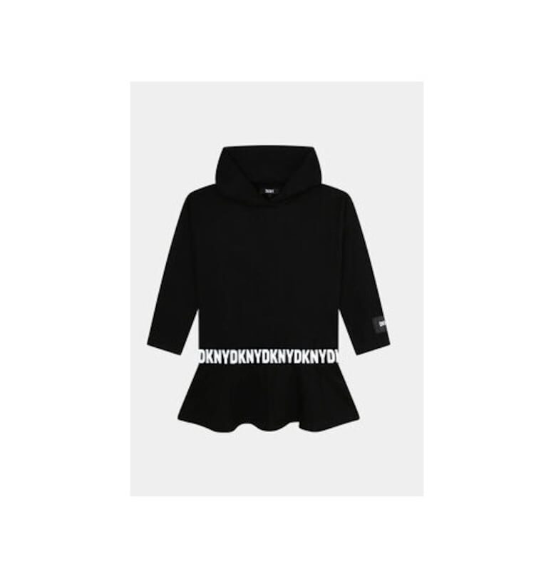 Рокля за момиче -  Памук - 67954 - Черен DKNY