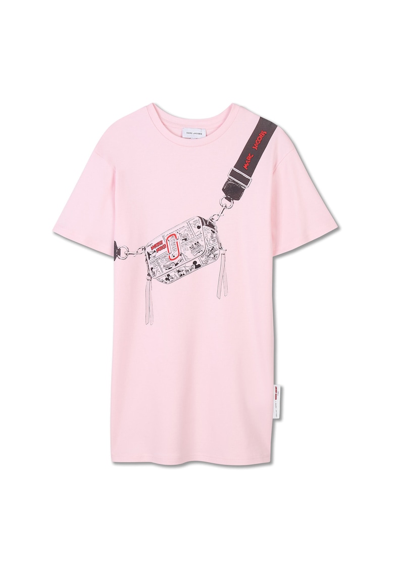 Рокля за момичета W60541 - памук - розова - Розово Marc Jacobs