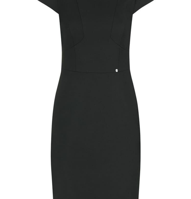 Рокля-молив с квадратно деколте DiKa