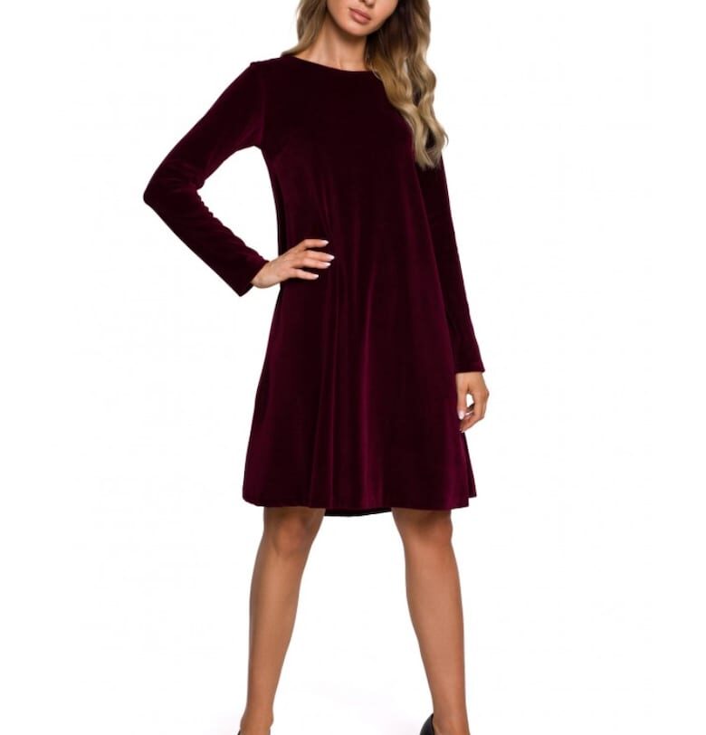 Рокля -  памук/полиестер - зелена - Бордо MOE