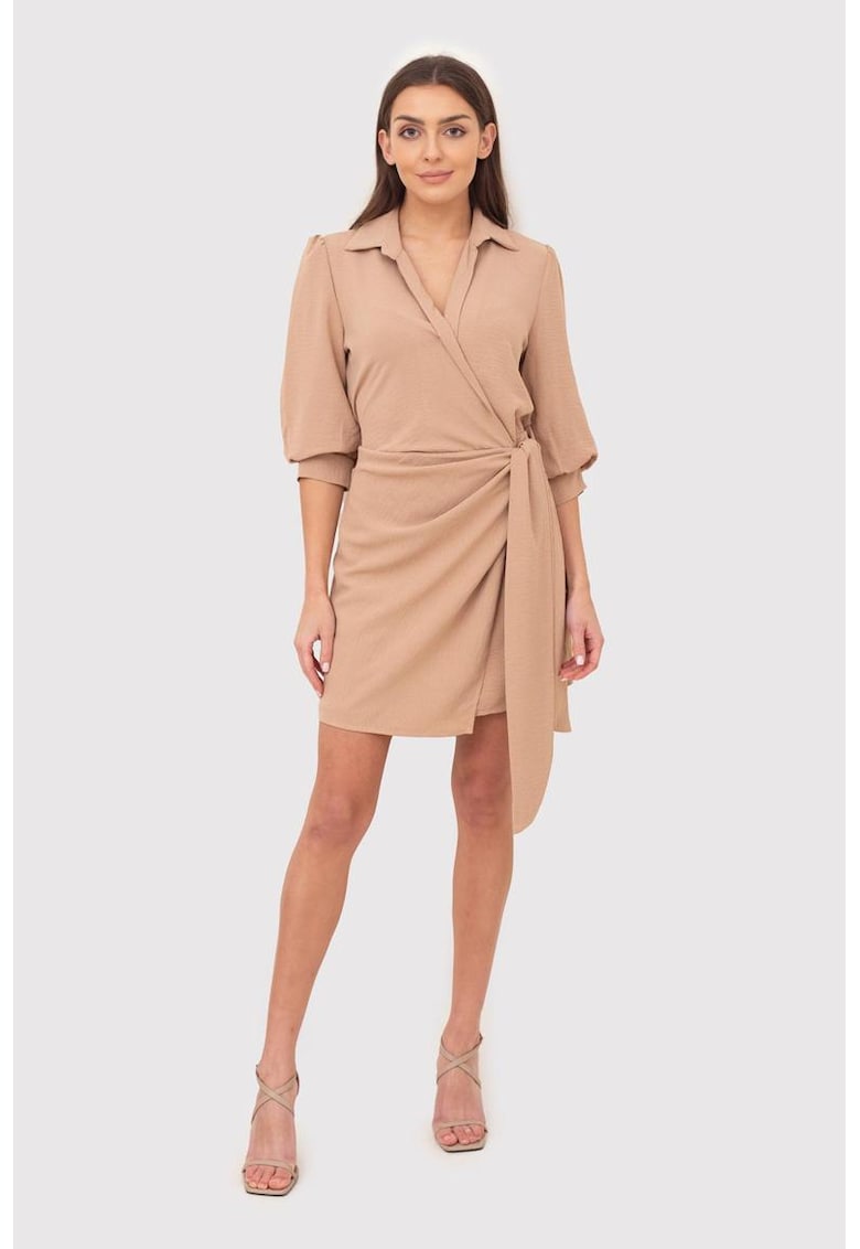Рокля риза DA1778 - Бежов Ax Paris
