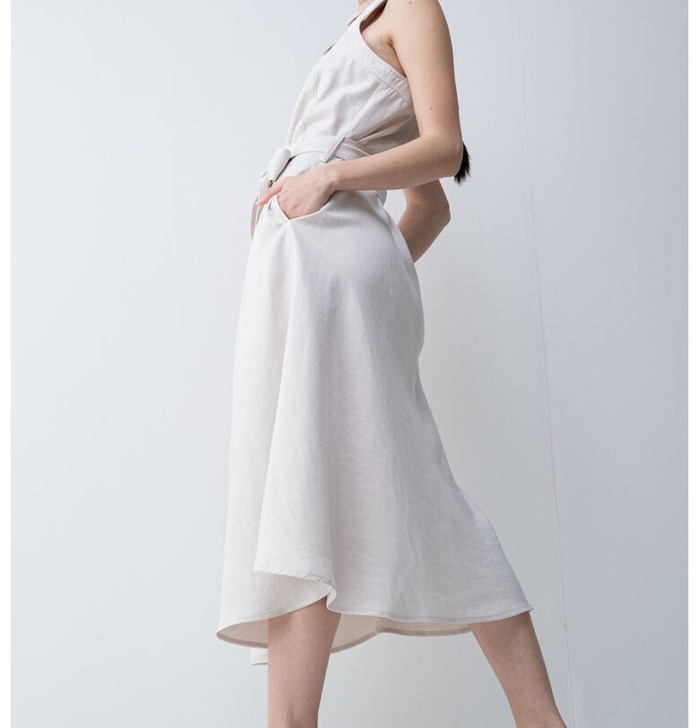 Рокля-риза без ръкави - Бежов Liu Jo