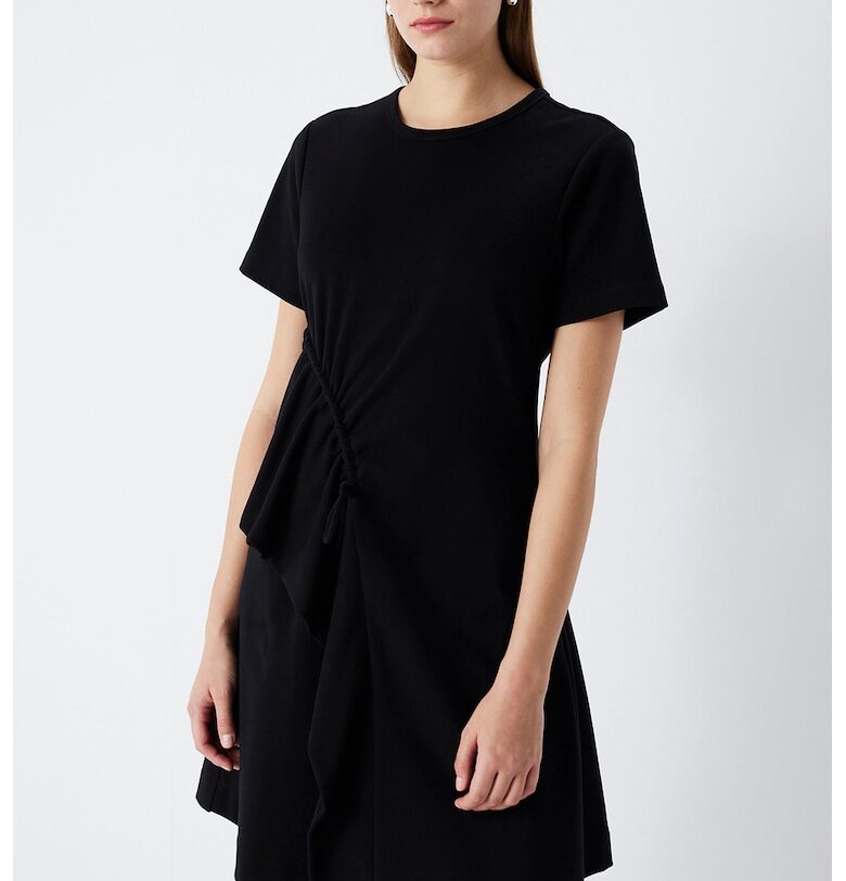 Рокля с джобове - Черен Ipekyol