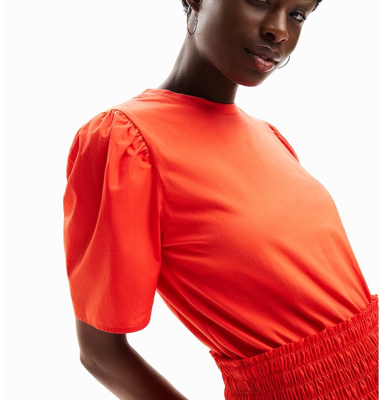 Рокля с джобове встрани - Мандарина DESIGUAL