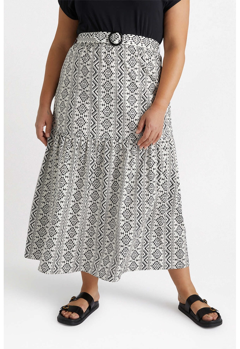 Рокля с дизайн 2 в 1 - Бял Fiorella Rubino