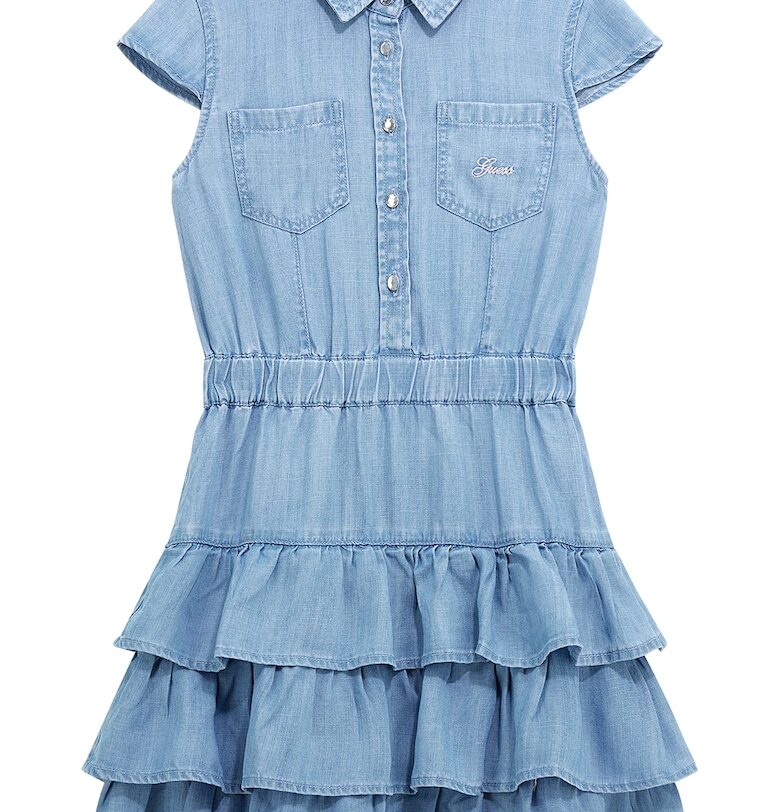 Рокля с набирания GUESS KIDS