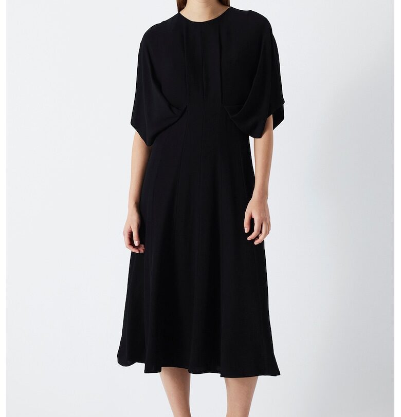 Рокля с отвор - Черен Ipekyol