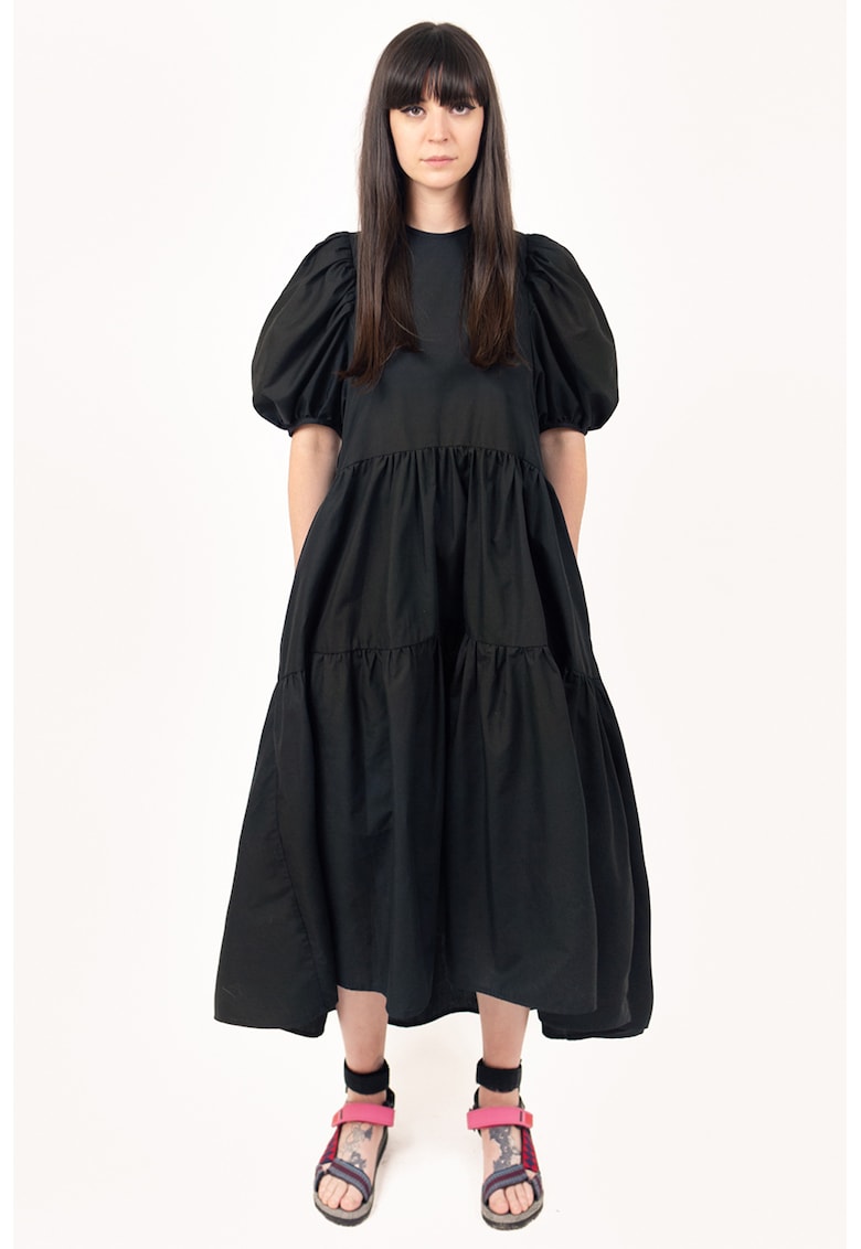 Рокля с отвор на гърба - Черен Ioana Ciolacu