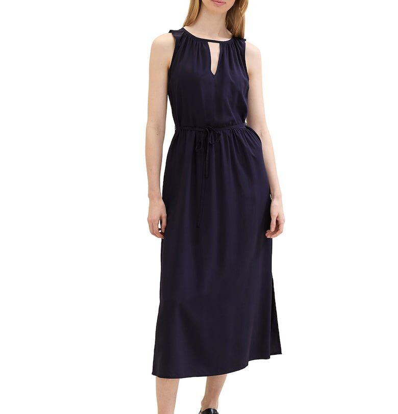 Рокля с отвори - Тъмносин Tom Tailor