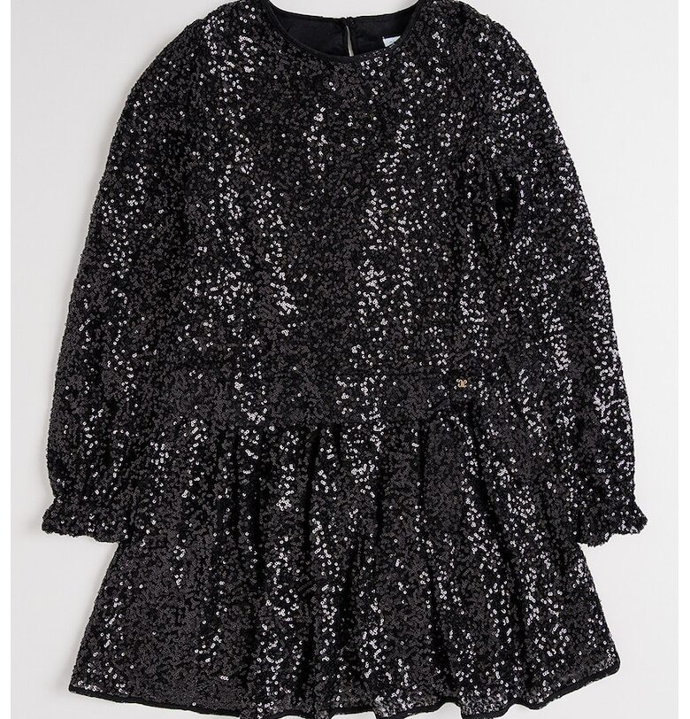 Рокля с пайети - Черен Abel  Lula