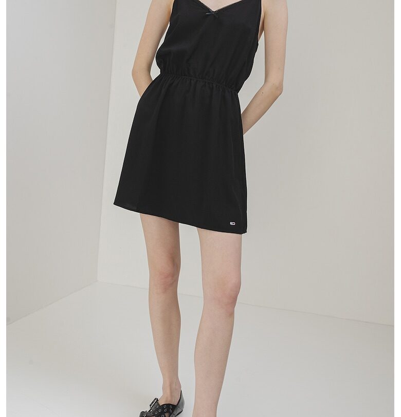 Рокля с тънки презрамки Tommy Jeans