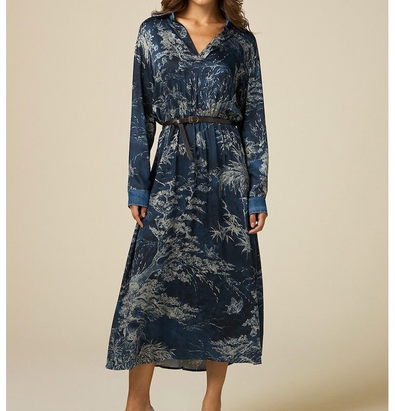 Рокля с флорален принт Oltre