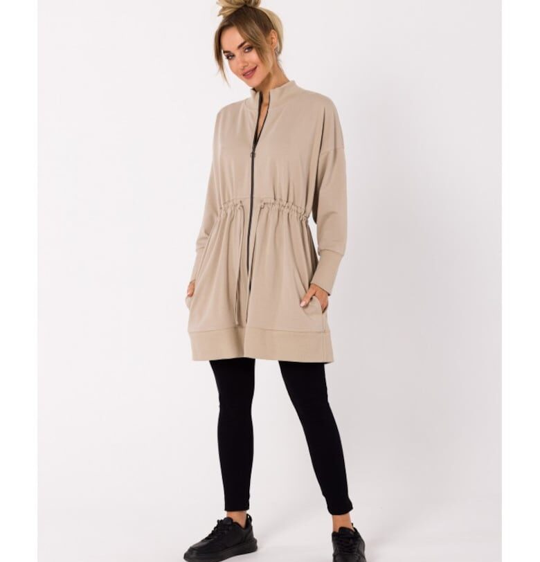 Рокля с цип и изрезки на гърба MOE