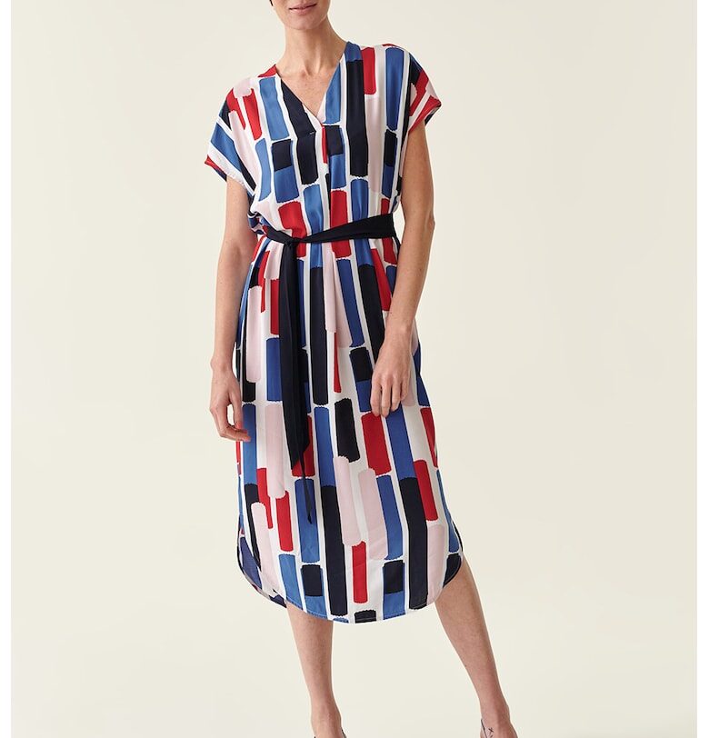 Рокля с шарки - Многоцветен Tatuum