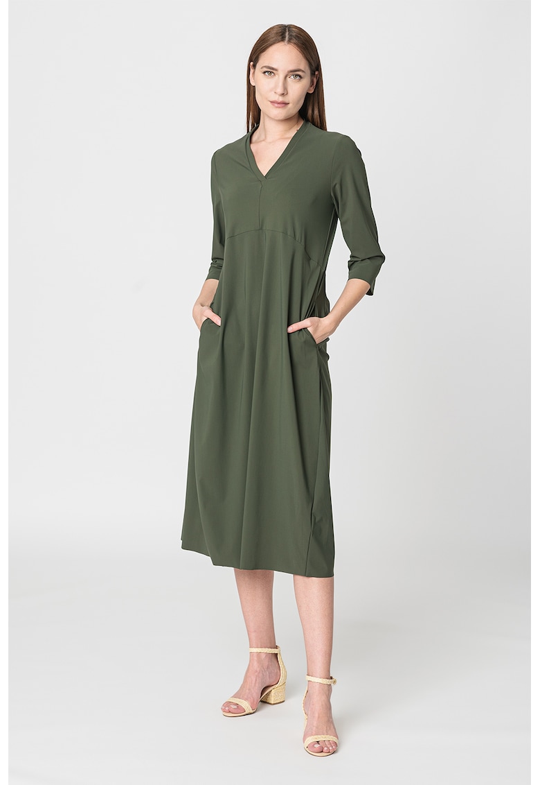 Рокля с шпиц - Каки ELENA MIRO