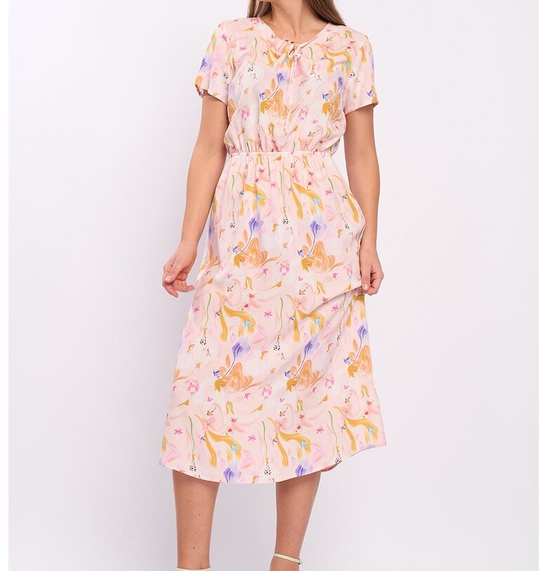 Рокля с щампа Timeout