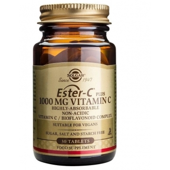 СОЛГАР ЕСТЕР-Ц ВИТАМИН Ц 1000 мг.таблети x 30 цена