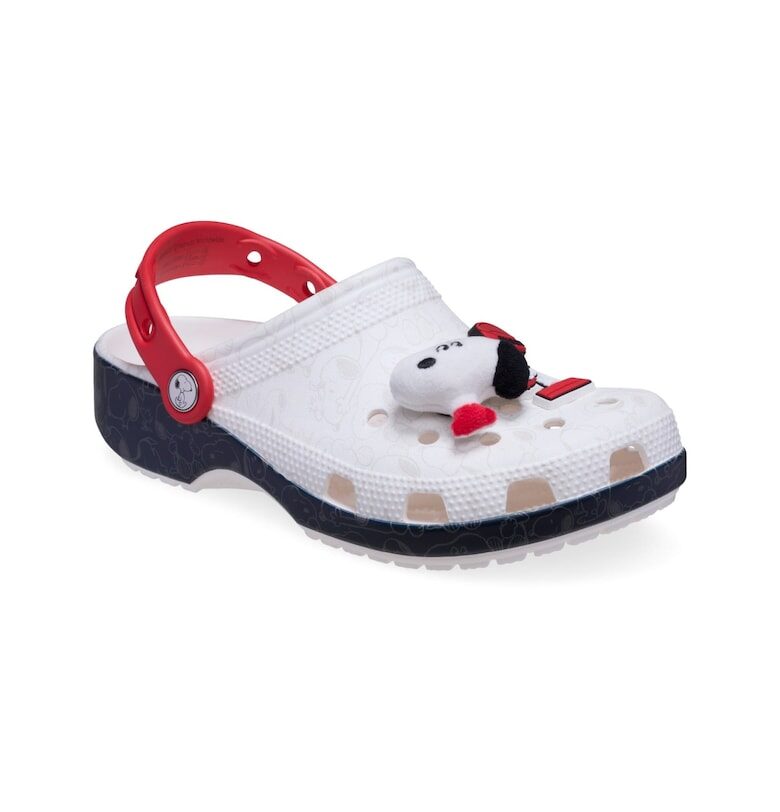 Сабо  Peanuts K - 211125-90H 47518 - Бял Crocs