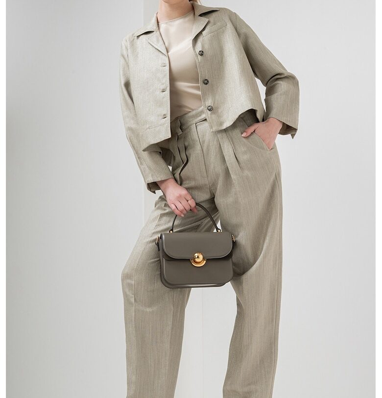 Сако Arduino с лен и раздвоен ревер - Каки Marella