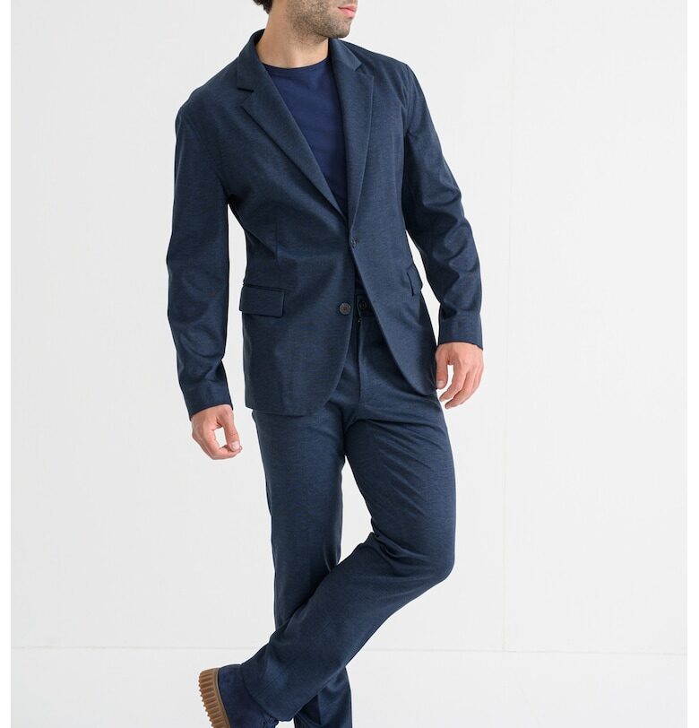 Сако с джобове с капаче - Тъмносин HUGO