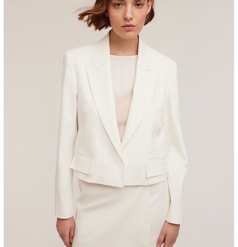 Сако с копчета - Мръснобял Motivi