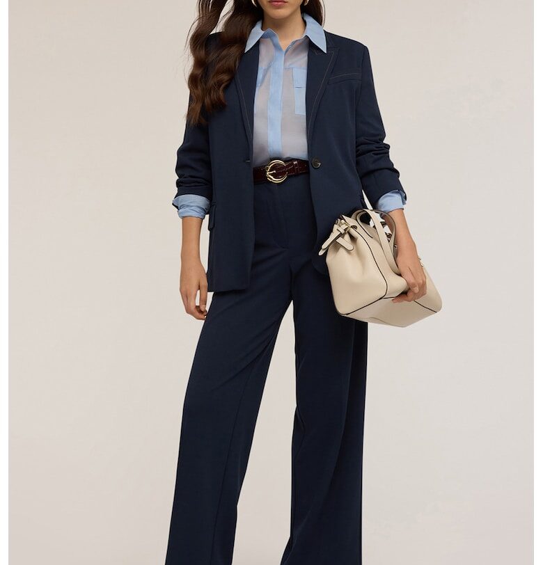 Сако с копчета - Тъмносин Motivi