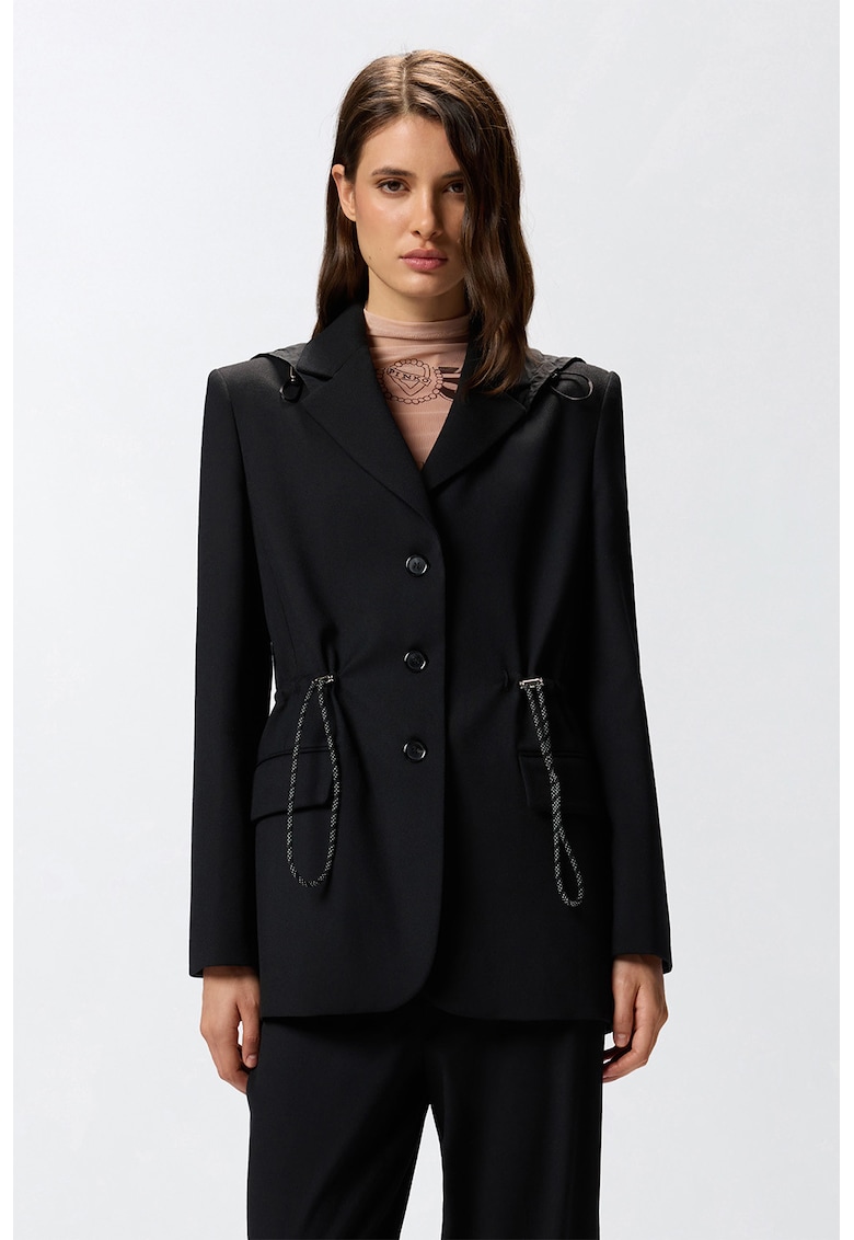 Сако с копчета - Черен Pinko