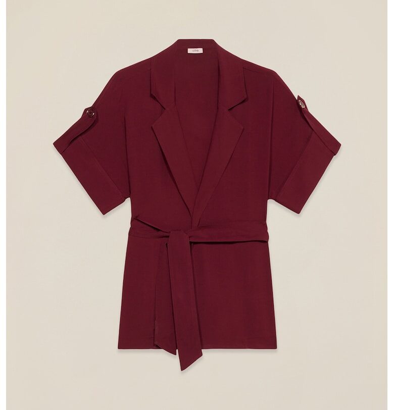 Сако с къси ръкави - Тъмновиолетов Oltre