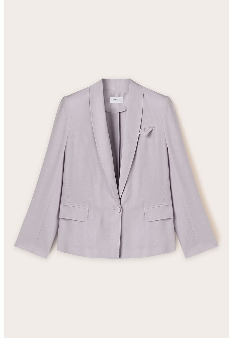 Сако с лен - Бледа лила Motivi