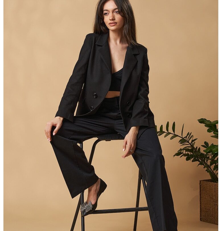 Сако с лен с двуредно закопчаване INNES Atelier