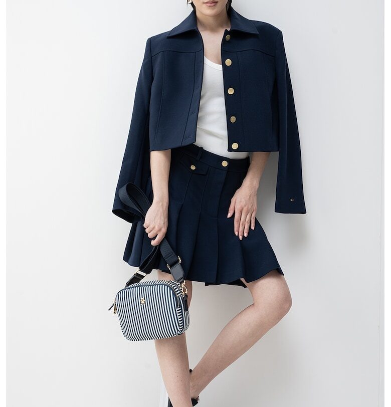 Сако с остра яка - Тъмносин Tommy Hilfiger