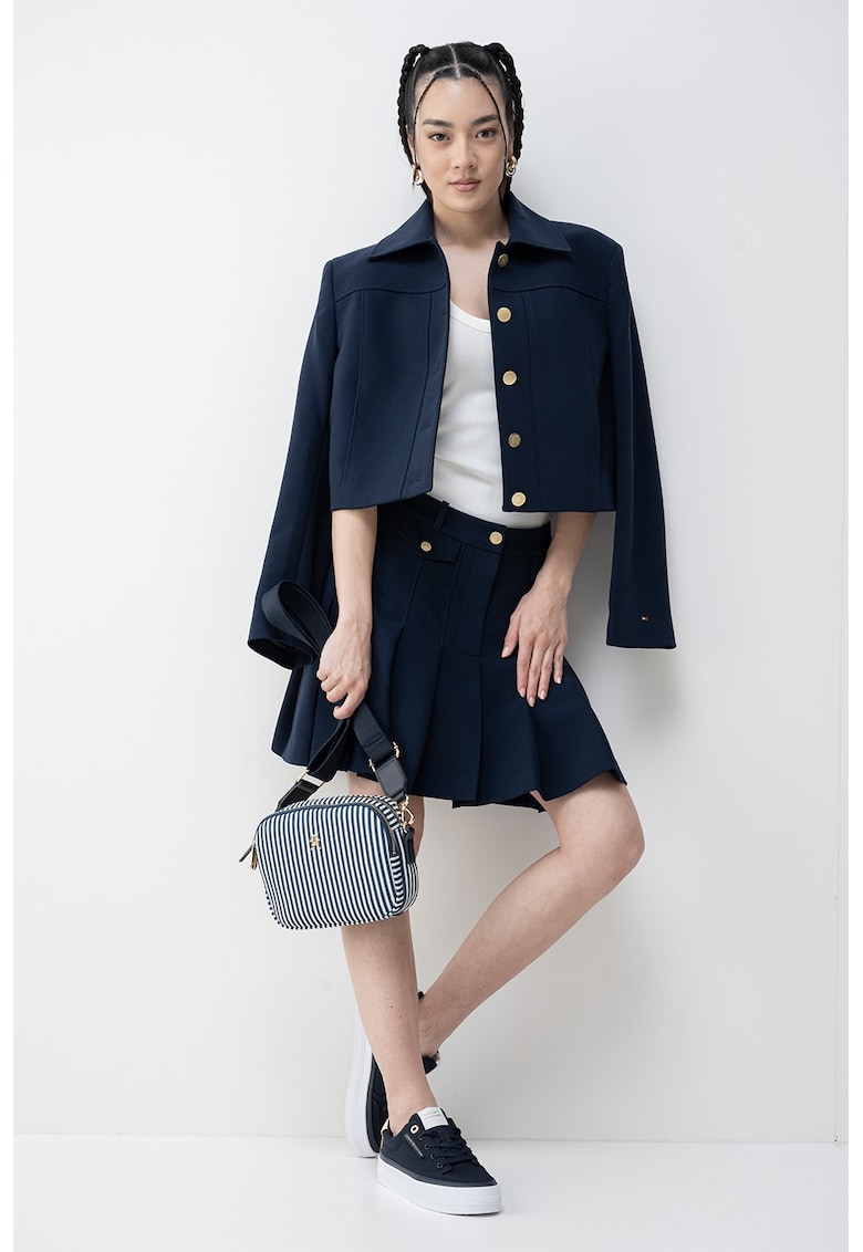 Сако с остра яка - Тъмносин Tommy Hilfiger