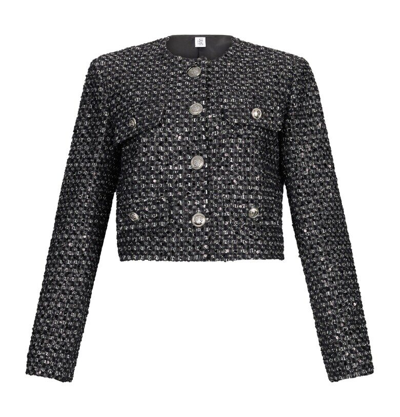 Сако с пайети - Черен Liu Jo