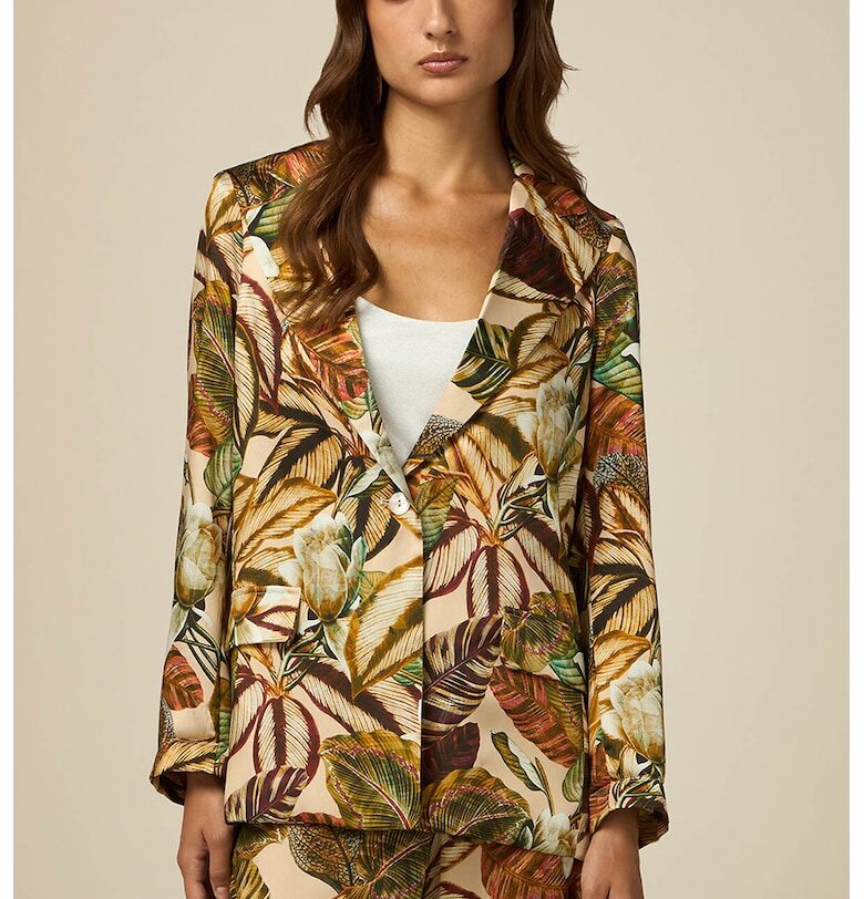 Сако с тропическа шарка Oltre